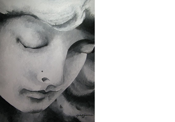 Bernini’s Angel on Canvas